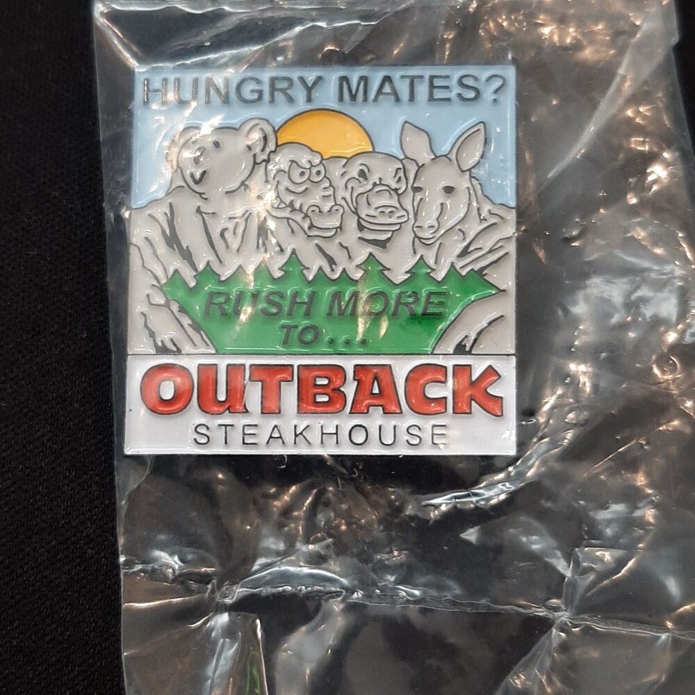 Outback Steakhouse Pin Mt. Rushmore-Brand New